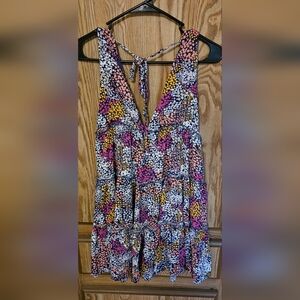 Multicolor Floral Women's Dress